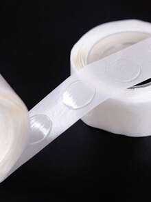 100 قطعة/لفة من نقاط الغراء للبالونات، مناسبة لإكسسوارات البالونات، نقاط البالونات، ملصقات غراء البالونات لحفلات عيد الميلاد والزفاف، حامل قوس البالونات - أبيض - مشاهدة 6