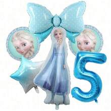 6pcs Theme Birthday Party Decoration Foil Balloons, Suitable For Home Party Decoration, Halloween Christmas Balloon Decoration - Multicolor - View 18