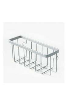 One Stainless Steel Kitchen Sink Dish Sponge Rack With Suction Cups, No-Drill Kitchen Hooks, And Steel Wool Storage Rack, Suitable For Kitchen Sinks And Bathroom Storage. - Multicolor - View 5