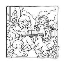 Kids Paint-By-Number Kits - Girl Bestie - View 6