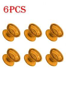 Transparent Telescopic Folding Phone Stand, Transparent Single-Sided Adhesive Foldable Phone Holder With Transparent Air Frame Compatible With IPhone, Android Phone, Gift For Birthday, Family, Friends Push-Pull Phone Grip, Phone Accessories Compatible With IPhone, Android Phone, Gift For Birthday, Family, Friends