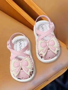 Children's Pearl Heart Sandals, Korean Style Fashion Soft Bottom Sandals For Girls - Pink - View 6
