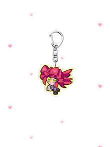 1个可爱动漫亚克力钥匙扣，Rudo Enjin Zanka Riyo Jabber 包包挂饰，背包和手机配件，汽车钥匙扣，动漫爱好者桌面装饰收藏品 - 彩色 - 查看 13