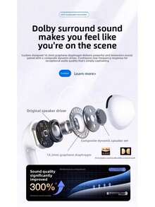 Air4 Wireless In Ear Earbuds  4 Bluetooth For IPhone Android With Ultra Long Battery Life High Fidelity Sound Noise Cancelling Audifonos Bluetooh RALX - View 8