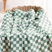 1条超柔软婴儿棉纱布襁褓毯，睡眠及旅行适用 - 彩色 - 查看 1