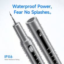 SEAGO 熱銷家用超音波牙齒清潔器，電動牙齒清潔器，便攜式超音波牙齒清潔設備，去除牙結石、牙垢、黃牙、煙垢、茶垢、咖啡垢，牙齒清潔工具，熱門牙結石去除，水牙線，電動美白設備，牙齒清潔設備，防水，牙齒美白 7 件組，家用口腔護理清潔工具，必備牙齒美白清潔工具，解決各種口腔問題，增強自信笑容，現代家庭不可或缺的健康護理小家電，500mAh 電池容量 - 彩色 - 查看 9