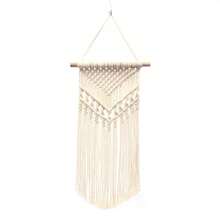 1pc Woven Tapestry, Bohemian Nordic Style With Tassels, Modern Decor For Bedroom, Home Decoration - Multicolor - View 8