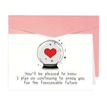 1 Valentine's Day Gift Card With Envelope, Anniversary Card, Funny Valentine's Day Card, Magical Wife, Valentine's Day Gift Box Card, Birthday Card, Birthday Card, Gift Card, Souvenir - Xk213 - View 7