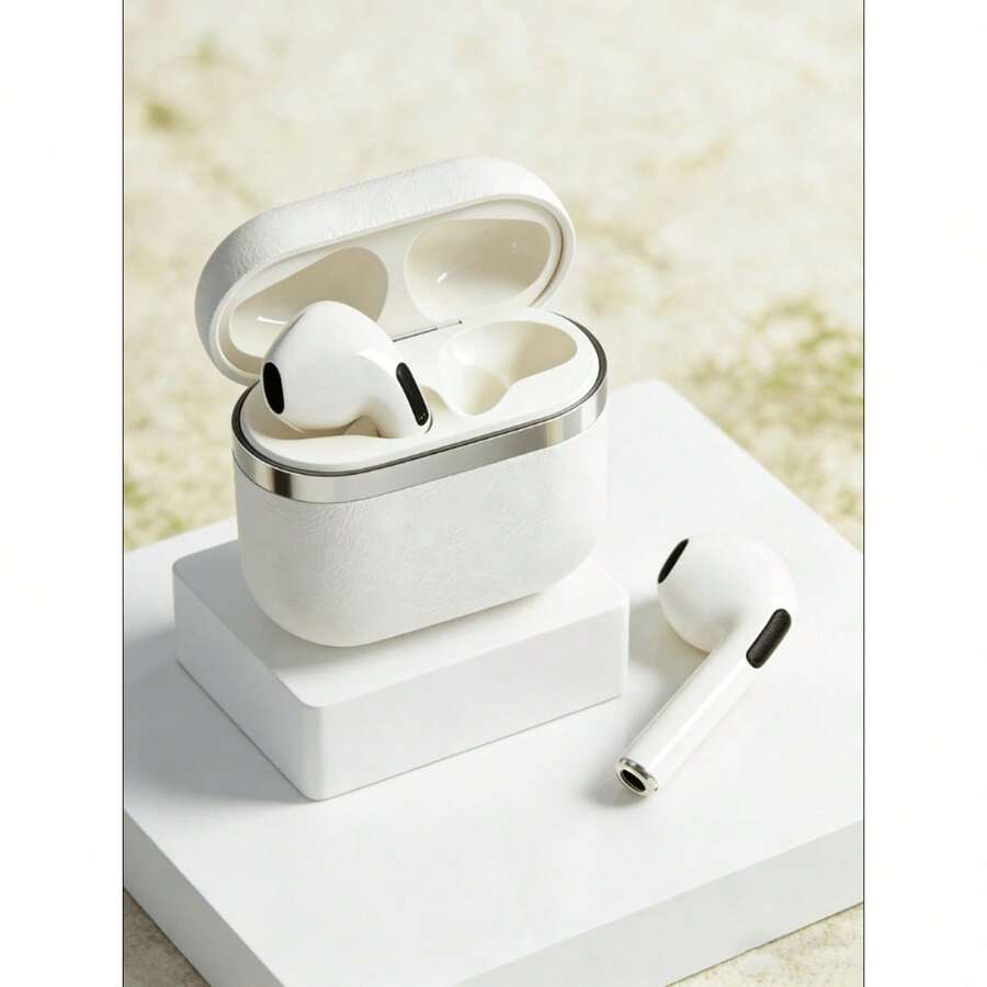 2026 New Fashion In-Ear Bluetooth Headphones, Leather-Feel Compact Design, Long Battery Life, Universal Microphone Earphones Compatible With All Smartphones - Multicolor - View 1