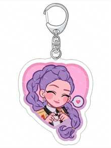 1pc KPOP Witch Hunt Squad Acrylic Keychain Pendant, Cute Decoration For Student Backpack, High-Quality Small Gift, Concert Souvenir - Multicolor - View 11