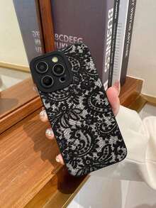 1pc Lace Texture Vertical Striped Ombre Cat Eye Matte Anti-Drop Phone Case Compatible With IPhone 17pro/17Air /17/17promax16/11/16pro/16plus/16promax/16e/15Promax/13/14/12/XS/XR/7G/8P, Galaxy S25/S25PLUS/S25 Ultra/A16/A36/A26/A56/A50/A12/A32, 11/12Pro/12/12X/13Pro/14Pro/15Pro/, Redmi 10/9/Note9/12c/Note11pro/Note8Pro - Multicolor - View 6