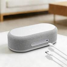 15W Wireless Charging Station Digital Alarm Clock With Temperature Display, Wireless Charging Base And Night Light, Compatible With IPhone 17/16/15/14/13/12 And Galaxy Series - Grey - View 9