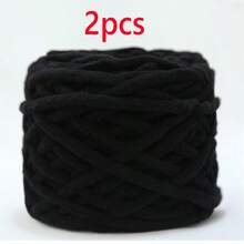 2pcs/200g Soft Ice Bar Chenille Yarn, Thick Chenille Yarn Suitable For Handmade DIY Soft And Thick Knitted Yarn, Can Be Used To Make Blankets, Scarves, Dolls, Slippers, Crochet Yarn - Multicolor - View 25