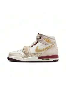 Nike 乔丹皮革高帮防滑篮球鞋