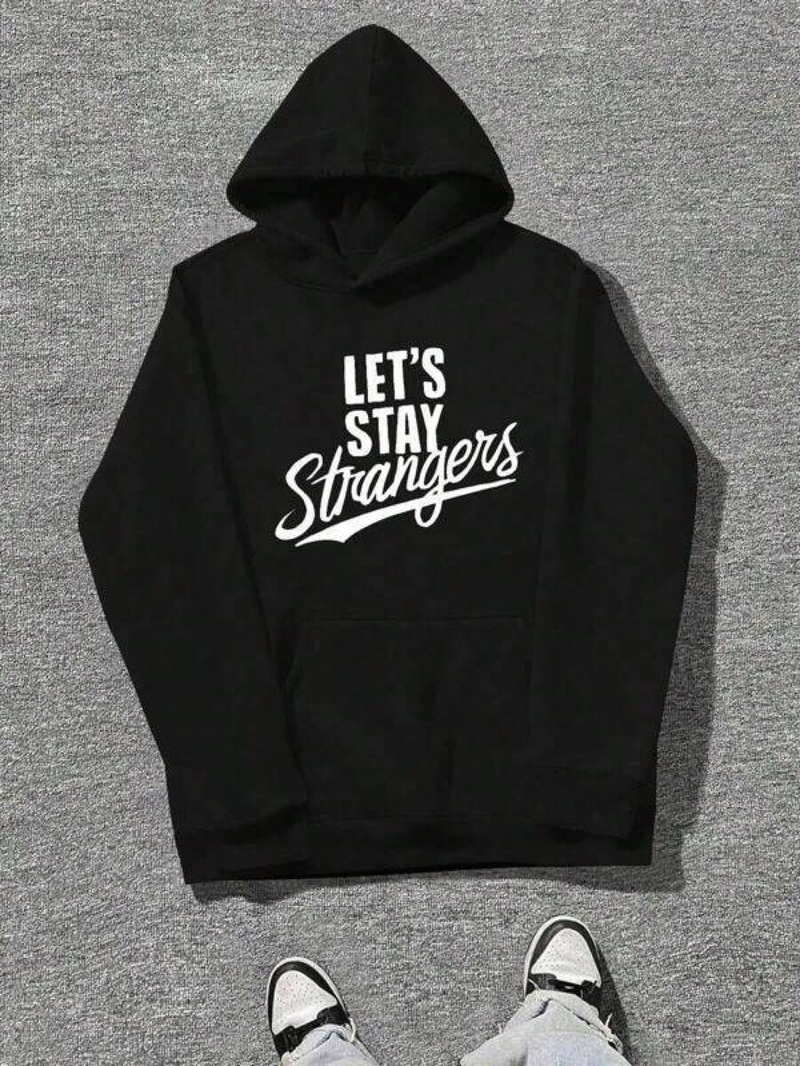 Men Outdoor Hoodies & Sweatshirts - Black - View 1