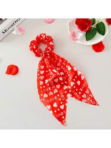 情人节限量版丝带蝴蝶结发圈，甜美仙女风发饰，丝带蝴蝶结发绳，吸睛派对单品 - 彩色 - 查看 11