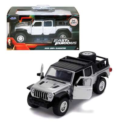 Simba 1/32 Scale "Fast & Furious" Movie Model Car, Official Authorized Alloy Diecast, Freely Rotatable, Openable Doors, Rubber Tires, Great For Adult Collection And Children's Gift