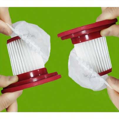 50/100pcs Vacuum Cleaner Filter Bags - Nonwoven Filter Bags, Stretchy Fit, Suitable For Home Vacuum Cleaners, Effectively Captures Dust And Pet Hair, Essential Home Accessory, Perfect Holiday Gift