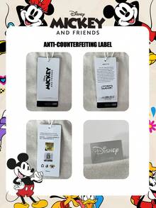 Disney Túi mua sắm dành cho thanh thiếu niên, mẫu mã chính hãng, dung tích lớn, có thể gấp gọn, nhiều màu sắc, kiểu dáng túi sách, túi đeo vai có dây rút, túi xách tay nhẹ - Nhiều mẫu mã để lựa chọn. Hoàn hảo cho sử dụng hàng ngày/mua sắm/quà tặng ngày Valentine. - DHF52004-MF - Xem 3