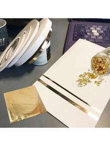 Fita adesiva dupla face transparente (5/10 unidades) - Adesivo forte, ideal para embalagens e decoração de flores, escritório, escola, projetos DIY, artesanato, fotografia, scrapbooking, arte, trabalhos manuais, cartões de felicitações e confecção de presentes. Fita dupla face em diversos tamanhos, adesivo forte, acessórios para decoração de balões DIY, fita para scrapbooking de fotos DIY, molduras e fotos. - Branco - Ver 9