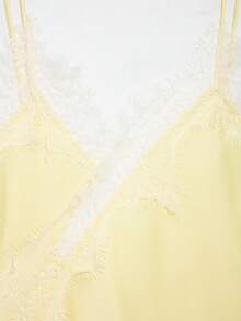 Seelio New Women's Fashion European And American Style Lace Decorative Sexy Lingerie-Style Top