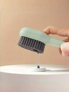 1 Shoe Cleaning Brush With Lightweight Portable Design For Scrubbing Shoes And Underwear - Multicolor - View 11