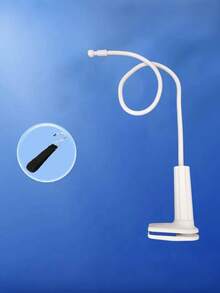 2pcs/Set CPAP Tubing Holder - Bedside CPAP Tubing Hanger, Prevents Tangling And Blockage, Keeps CPAP Tubing Away From Face And Arms For Better Sleep (Random Delivery Of Black And White Holders)