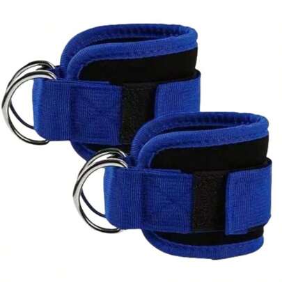 1/2 piezas Correa de tobillo/pie de unicolor unisex - Para gimnasio, acondicionamiento físico y entrenamientos en casa