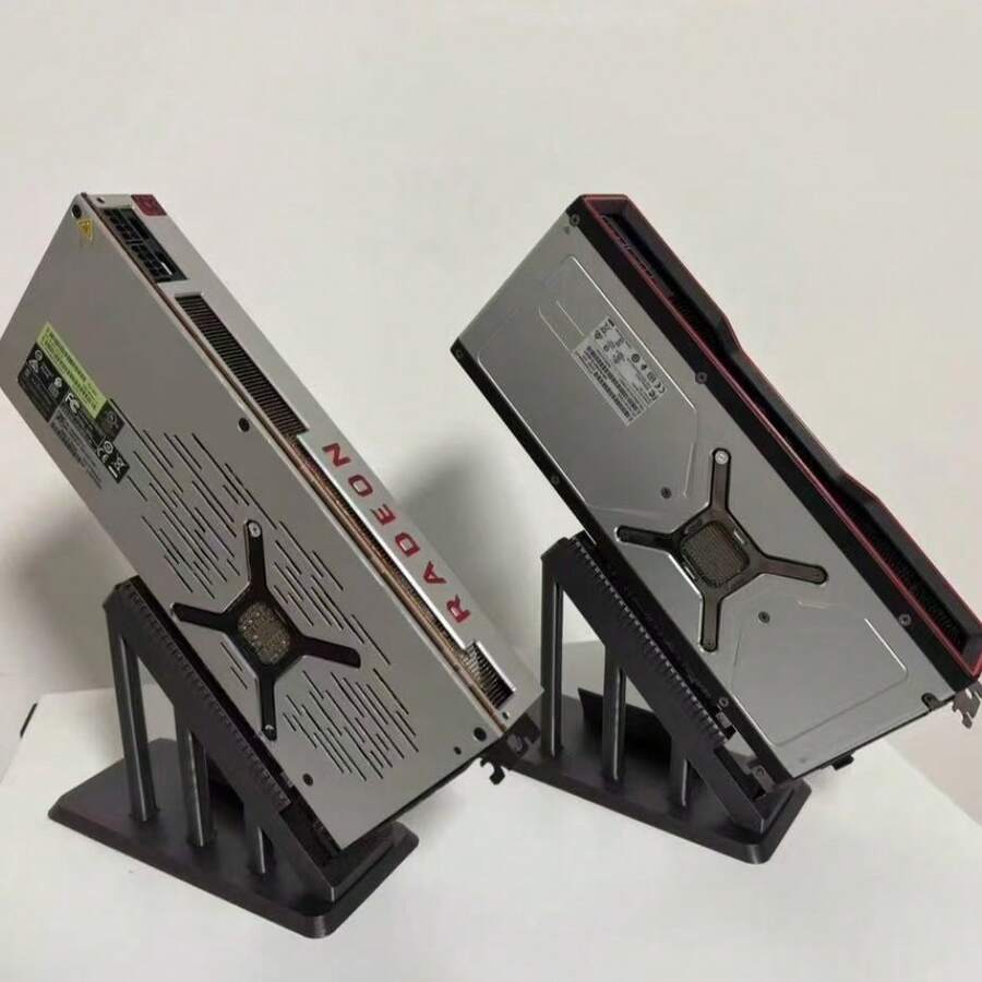 PCIE GPU Display Stand, Universal Graphics Card Shelf Trophy Holder For Standard Graphics Cards - Multicolor - View 1