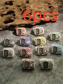 1pc/6pcs/8pcs/12pcs Study Room Spring Reading | Learning Tracker With Rhinestone Counter, Track Recitation Times To Improve Exam Preparation Efficiency - Multicolor - View 12