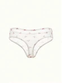 Bonmuse Bộ 3 quần lót lọt khe lưới in họa tiết dành cho nữ - Nhiều màu - Xem 11