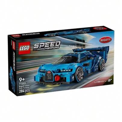  LEGO LEGO Racing Car 77253 Bugatti Vision GT Sports Car Kolekcja klocków budowlanych Nowy produkt