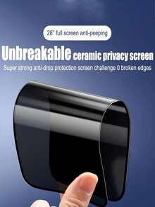 3片装磨砂防窥防指纹防碎防刮钢化玻璃屏幕保护膜,兼容 17 16 15 14 Plus 13 12 11 Pro Max, 15t 14t 13t Poco C75 C65 C85 Redmi 14c, 15C, 13c, A4, A5 4G/5G, Note 13 14等,Galaxy A56 A55 A36 A35 A16 A26 A17 A07 S25 S26 Ultra S24等。 - 霧面 - 查看 4