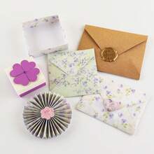 1 Set Mini Embossing Board & Embossing Stylus, Portable & Practical, Smooth Embossing Without Damaging Paper, Precise Embossing Tool Suitable For Accounting Clerks, Handicraft Enthusiasts, Envelope Making, Scrapbooking, Etc. - one-size - View 7