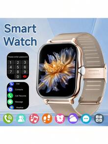 2025 New Women's Smart Watch, 220mAh Battery Capacity, Multi-Function Smart Watch, Supports Notification Reminder/Wireless Call/Alarm, Fitness Tracker With Multiple Sport Modes, Weather Forecast, Fashionable Design - Multicolor - View 2