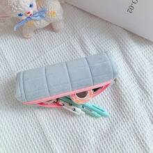Hộp đựng bút/gối/túi đựng đồ bằng vải nhung mềm mại, được thiết kế dành cho nữ, hộp đựng văn phòng phẩm sáng tạo với dung lượng lớn, phù hợp cho các bạn gái; túi đựng mỹ phẩm dễ thương theo phong cách thiết kế Nhật Bản, vật dụng cần thiết cho năm học mới; đồ dùng học tập, hộp bút, ba lô - Nhiều màu - Xem 13