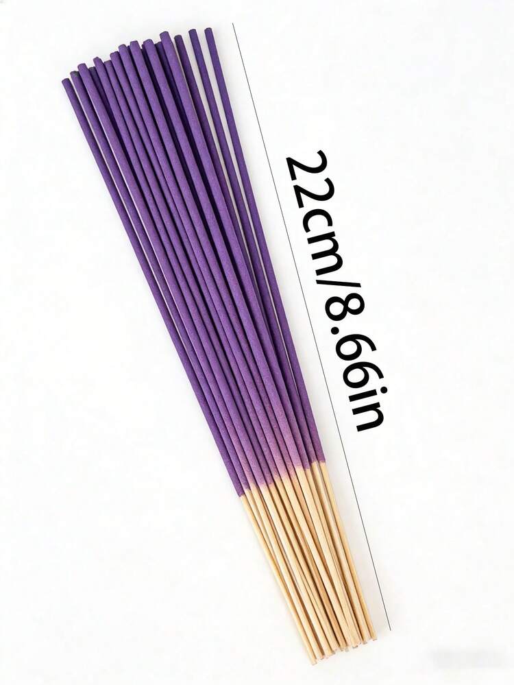 29/115/200支薰衣草香薰棒 - 竹制棒，非常适合香薰、瑜伽、冥想、家居和办公室香氛 - 理想的节日礼品套装 - 薰衣草 - 查看 6