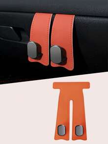 Car Glove Box Hook – Nappa Leather & Zinc Alloy, Holds Wallets, Handbags & Umbrellas, No-Drill Installation, Universal For Passenger Side Multi-Use Storage Organizer,Automotive Interior Accessories - Glove Box Hooks - View 21