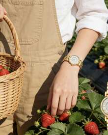 Anne Klein Women's Bracelet Watch, Classic Ladies Watch With Stainless Steel Strap, Women's Formal Watch, Women's Round Watch - Gold 2 - View 2