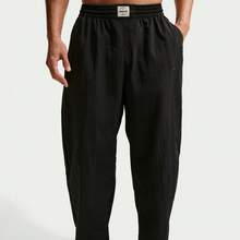 Nike Men's AS M NK DF NAC WOVEN PANT - Black - View 3