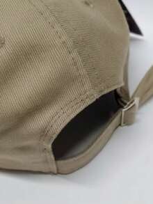 New York NY Premium Curved Brim Cap With Adjustable Strap, Men's, Women's, Casual, Unisex Polyester Embroidered Hat - 米色 - 查看 5