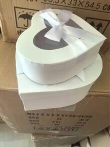 1pc~4pcs Heart-Shaped Bow Gift Box, Transparent PVC Soap Flower Box, Flower Box, With Lid, Ribbon And Clear Box, For Father's Day, Mother's Day, Valentine's Day, Birthday, Couples, Etc., - Multicolor - View 17