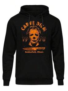 Men Outdoor Hoodies & Sweatshirts - Black - View 7