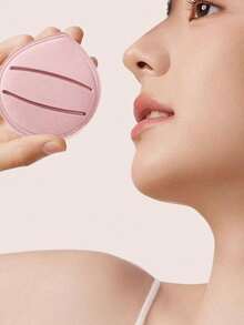 1pc Macaron Makeup Sponge, Ultra Soft & Thick Air Cushion Puff, Suitable For Foundation, BB Cream, Loose Powder, Dual-Use Makeup Sponge - Multicolor - View 6