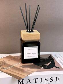 Kit de Aromaterapia Sem Chama para Hotel e Casa (1 Frasco de Óleo Essencial e 5 Varetas de Rattan), Óleos Naturais Mistos de Plantas, Terapia de Fragrância para Ambientes Internos, Difusor de Perfume para Decoração de Casa, Aromatizador de Ambiente de Longa Duração, Ideal para Presentes, Aniversários e Natal, Adequado para Quarto, Escritório, Sala de Estar e Banheiro, Eliminação de Odores - Óleos essenciais extraídos de plantas naturais - Ver 3