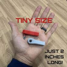 1pc 3D Printed Micro EDC Pocket Ratchet Screwdriver, Practical Manual Tool, Made Of PET Material, Lightweight And Convenient, Also A Satisfying Stress Relief Toy. An Excellent Gift For Tool Enthusiasts Or EDC (Everyday Carry) Lovers In Your Life. - Multicolor - View 3