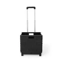 Collapsible Trolley Box - Black - màu đen - Xem 6