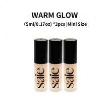 Saie Glowy Super Gel Lightweight Dewy Multipurpose Illuminator - Luminizer + Makeup Primer For Glowing Skin - Enriched With Vitamin C + Hydrating Squalane Oil -Warmglow- Universal Soft Warm Gold-5ml / 0.17 Oz ,Mini Travel Size-Halloween Makeup - 暖光 - 查看 6