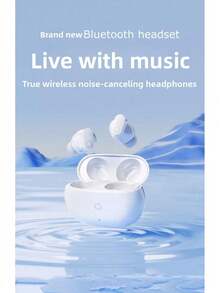 Beat Studio Buds - Auriculares inalámbricos verdaderos con cancelación de ruido - Compatibles con iOS y Android, con micrófono integrado, clasificación IPX4, auriculares resistentes al sudor, auriculares de clase 1 - Rojo - Ver 5