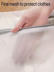 1pc Washing Machine Laundry Bag, Fine Mesh Laundry Bag, Large Lingerie Bra Bag